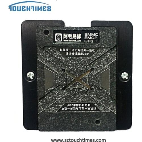 Universal Maintenance Platform Tin Planting Net BGA Reballing Stencil EMMC EMCP UFS BGA 153 162 169 186 221 254 Chip Repair