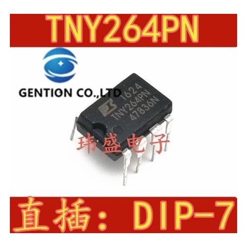 10PCS TNY264PN DIP TNY264 IC TNY264P power management chip in stock 100% new and original