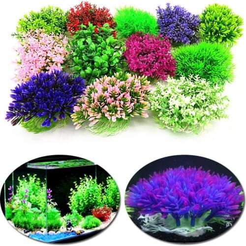 12 Styles Simulation Aquarium Decor Water Weeds Ornament Artificial Plants Aquatic Plant Fish Tank Grass Decoration Accessories