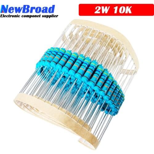 20pcs 10K ohm 2W Metal film resistor