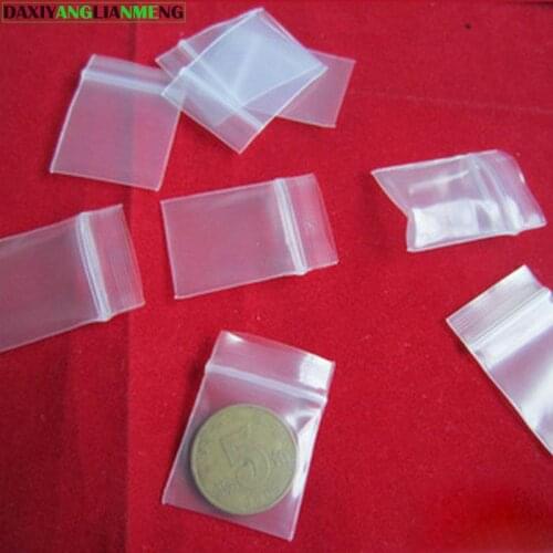 300pcs WxL: 2.5x3.5cm thickness 0.2mm PE zipper plastic transparent bag , zipper plastic bag , clear zipper packaging bags