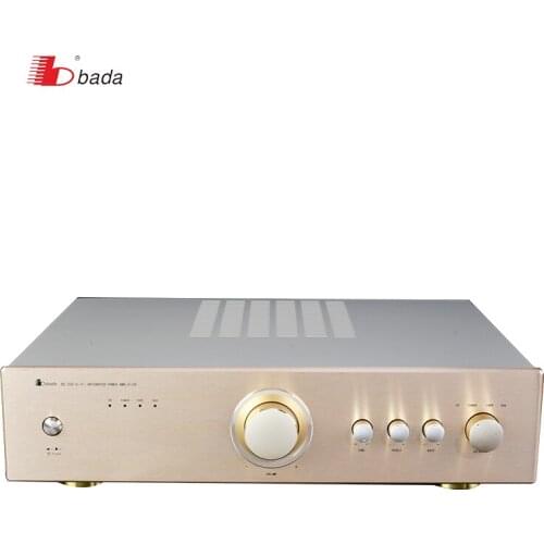 Bada DC-222 combined fever audio power amplifier pure transistor dual channel HIFI high fidelity power amplifier 90W*2