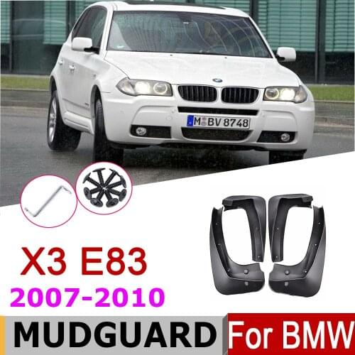 Mudflap For BMW X3 E83 2010-2007 Flap Car Over Fender Mud Guard Splash Flaps Mudguard Accessories 2009 2008