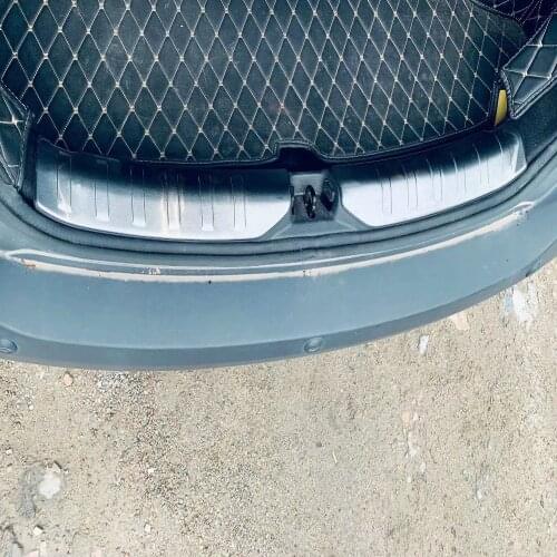 For Nissan Kicks 2021 2022 Stainless Steel Inner Rear Bumper Protector Sill Trunk Trim Accessories Car Styling