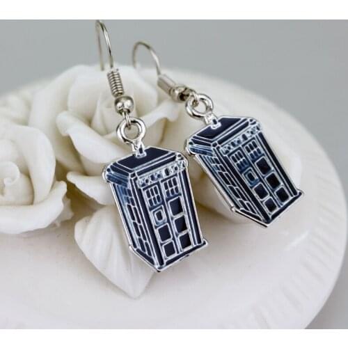 Dongsheng Movie Jewelry Earrings House Police Hall Pendant Ear Rings Ear Drop Dangle Female Girls Earrings -15