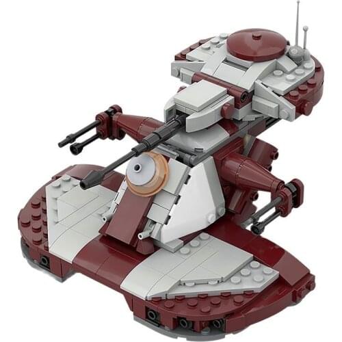 MOC Space of Wars Series Armored Assault Military Tank High Tech Bricks Model Building Block Kid Creative Education DIY Toy Gift