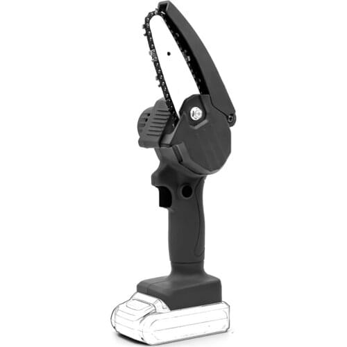 Wood Cutting Machine Small Electric Saw Motor Saw Chain Saw Fast Cutting Battery Not Include Household Electric Wood Chainsaw