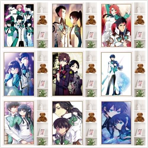 Modular Picture The Irregular at Magic High School Canvas Prints Painting Wall Art Japan Anime Poster Home For Living Room Decor