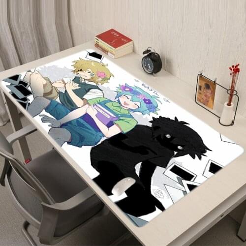 Omori Mouse Mats Anime Pads Gaming Mat Carpet Pad Pc Gamer Complete Keyboard Computer Desks Extended Cute Mause Mousepad for