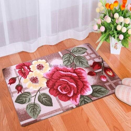 Floor Mat Door Mat Carpet Living Room Bedroom Bathroom Floor Mat Home Non-slip Absorbent Water Can Be Customized