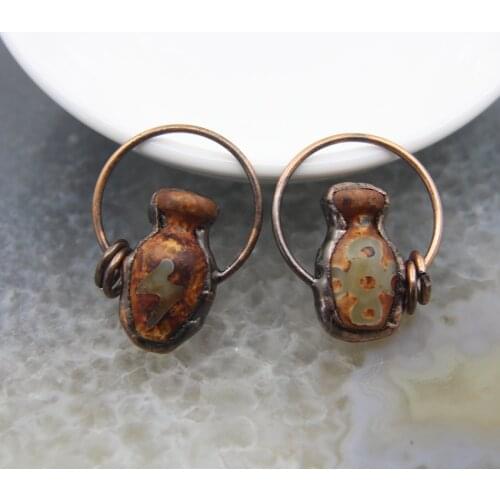 Natural Quartz Tibet DZI beads Vintage Pendant,Healing Agates Necklace For DIY Jewelry Make Women/Man Gift Accessories