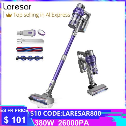 Laresar Elite1 Handheld Wireless Vacuum Cleaner Portable Cordless 26KPA All in one Dust Collector floor Carpet Cleaner