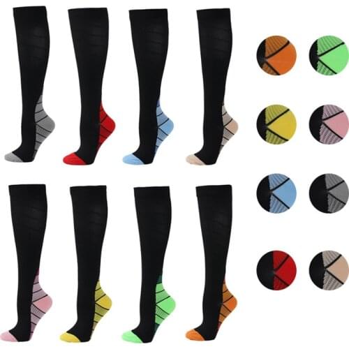 Professional Compression Socks High Quality for Men & Women Running Nurses Shin Splints Flight Travel Anti-Friction Sport Socks