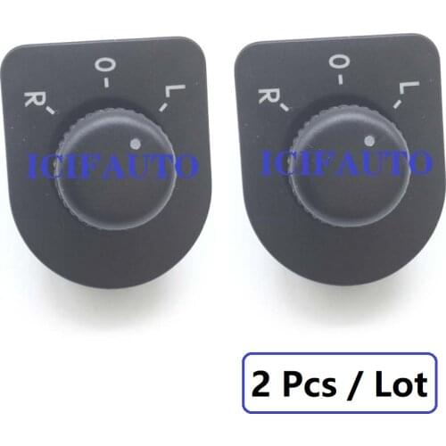1J1959565A Left Door Adjust Side Mirror Control Switch Knob For Volkswagen VW Golf 4 Jetta Bora Mk4 Beetle 1J1959565B