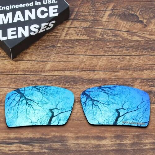 ToughAsNails Resist Seawater Corrosion Polarized Replacement Lenses for Oakley Eyepatch 2 Sunglasses Blue Mirrored (Lens Only)
