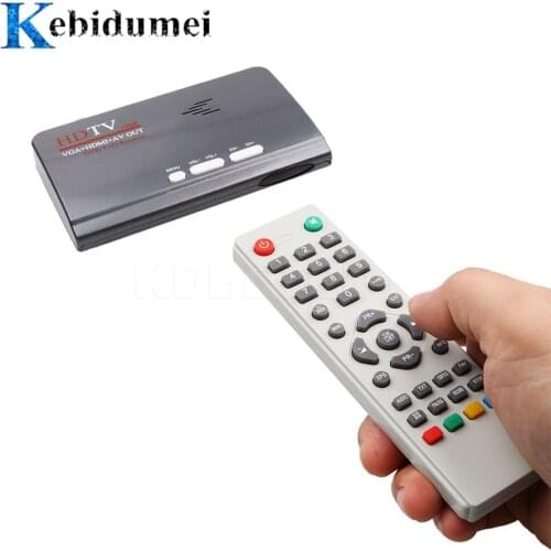 DVB-T DVB-T2 TV Tuner Receiver T/T2 TV Box VGA AV CVBS 1080P HDMI-compatible Digital HD Satellite receiver for LCD/CRT Monitors