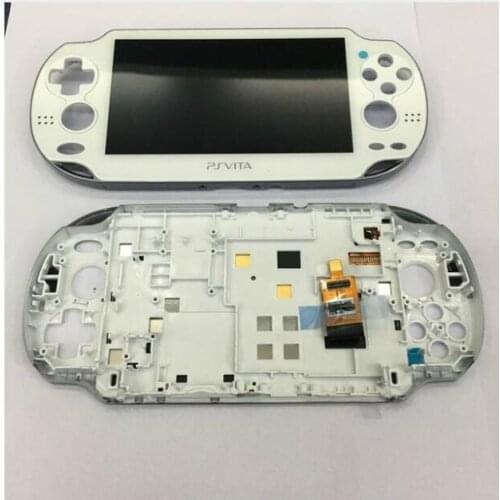 Free Shipping for Playstation PS Vita PSV 1000 1001 Lcd Screen Display+Touch Digitizer + Frame