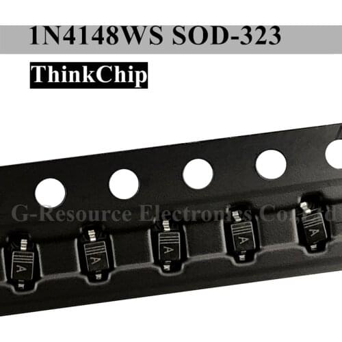 100pcs) 1N4148WS SOD-323 0805 SMD Switch Diode 1N4148 1SS355 SOD323 (Marking A )