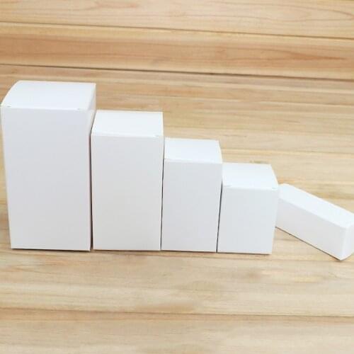 5pcs/lot Cube Blank white packaging gift small cardboard boxes,square kraft paper cardboard packaging paper box
