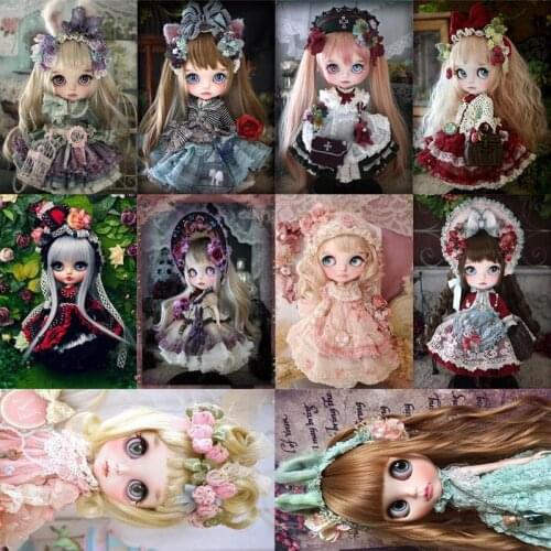 Full Square/Round Drill 5D DIY Diamond Painting "Cartoon doll" Embroidery Cross Stitch 3D Home Decor Dropshipping