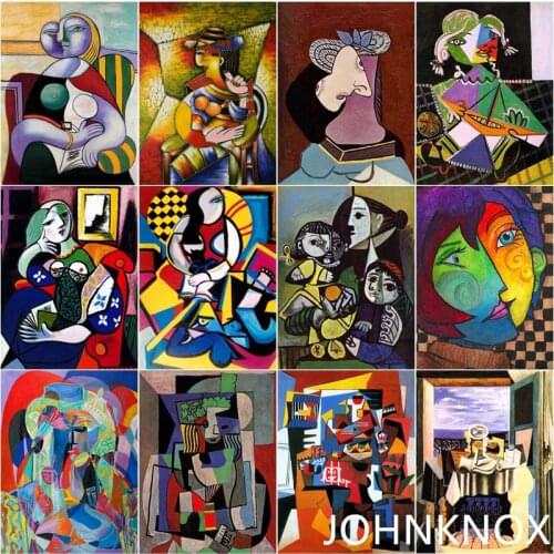 Diamond Painting Picasso Picture 5D Diy Diamond Embroidery Full Round& Square Drill Diamond Mosaic Cross Stitch Home Decor