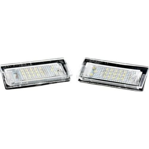 Car LED License Plate Light Lamp for BMW E39 5D 5 Door Wagon Touring 2000-2003