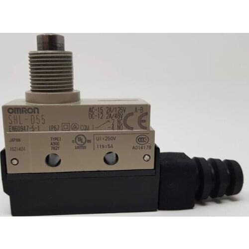 SHL-D55 Subminature enclosed switch, plunger actuator