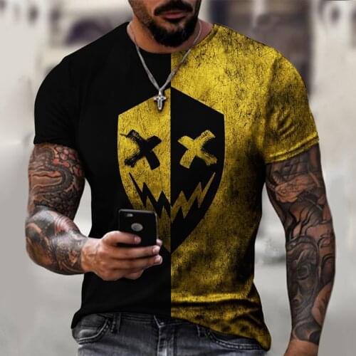 XOXO pattern 3d printed t-shirt fashion mens street casual sports shirt male O-neck oversized t-shirt Harajuku shirt T-shirts