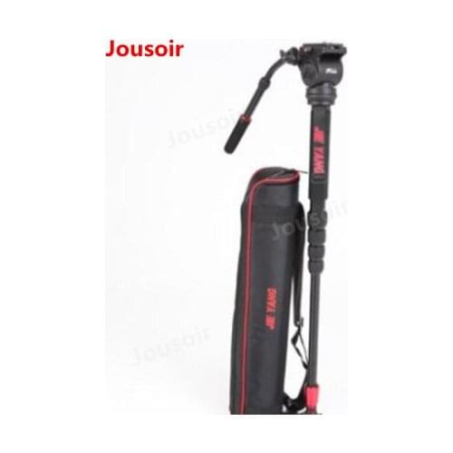 JY0506 monopod SLR camera monopod with PTZ portable bag set Tripod Stand Base Fluid Drag Head for Camera CD50 T06