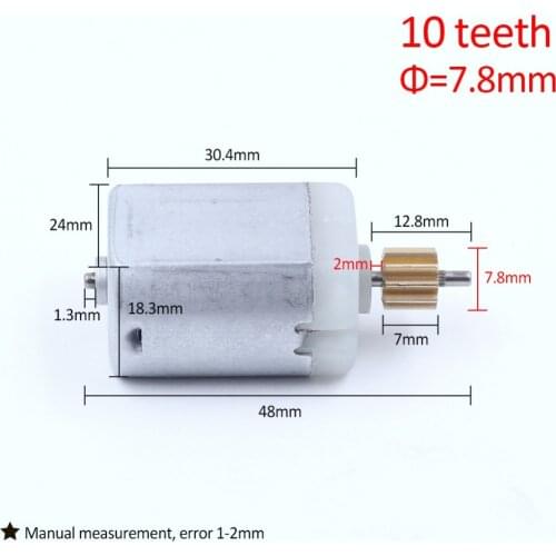 12 kinds of automotive 9T 10T 16T teeth GearWheel Car Rear View Mirror Motor, Car Door Lock Motor
