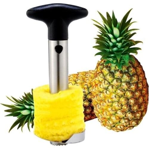 3 Colors Stainless Pineapple Knives Pineapple Peelers Easy Fruit Parer Cutting Tools Home Kitchen Restaurant Accessories