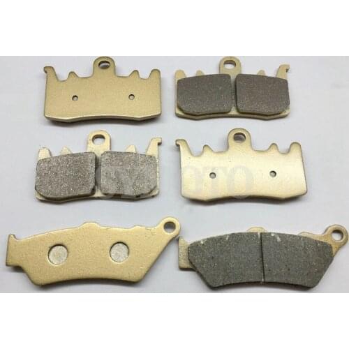 Motorcycle Front & Rear brake pads For BMW R1200GS ADV 2013 - 2016 R1200 nine T 2014 2015 2016 S1000XR 2015 2016 2017 R 1200