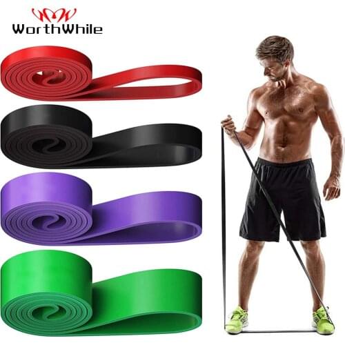 WorthWhile Elastic Resistance Bands Gym Home Fitness Expander for Yoga Pull Up Assist Bands Crossfit Exercise Workout Equipment