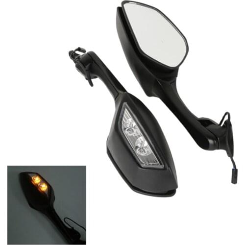 Motorcycle Rear View Side Mirror Turn Signals For Kawasaki Ninja ZX 10R ZX-10R 2011-2015 H2 14-15