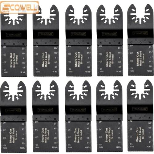 30% Off 34mm Bi-metal Oscillating Tools Saw Blades For soft metal wood cutting multi tools saw blades for multimaster tools