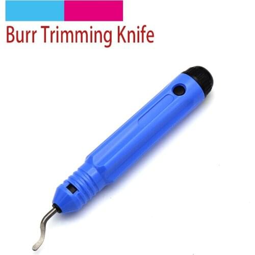 Trimming Knife Scraper NB1100 HSS 1pc Handle + 10pc Burr Scraper Deburring Slitter Wood Plastic Edge Trimmer Deburring Tool