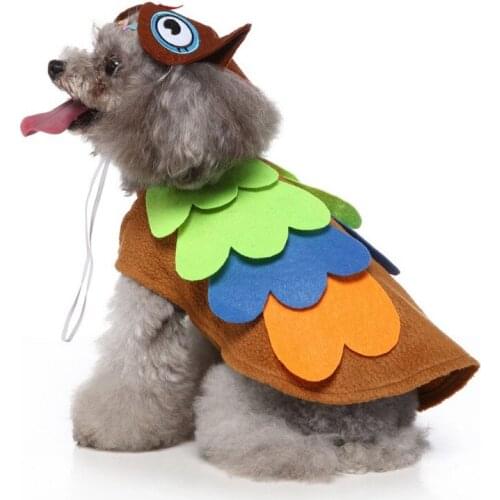 Funny Pet Clothes Halloween Owl Costume Dog Hoodie Clothes Dog And Cat Holiday Costume Halloween Christmas Cosplay Owl Outfits