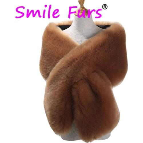 Qearlstar Wedding Bridal Shawl Faux Fur Luxury Winter Wraps Jackets Cape Fluffy Warm Outerwear Party Coat Shrug 165*30CM ZKG01