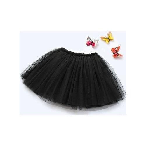 Baby Girl Elastic Waist Tutu Skirt Kids Girls Princess Tulle Pettiskirt 11 Candy Colors Ball Gown Dance Skirts Children Clothing