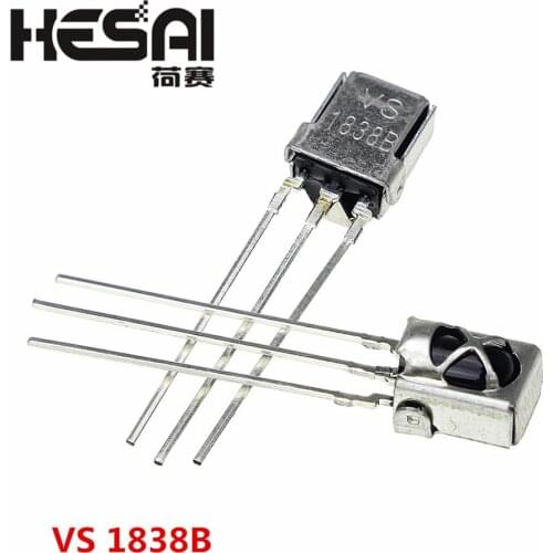 10PCS Universal IR Infrared Receiver TL1838 VS1838B 1838 38Khz
