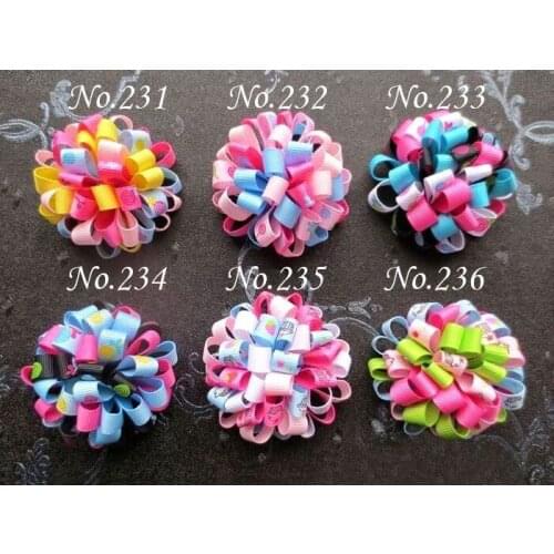 60 Boutique Good Girl B-Loopy puffs Ribbon 2.5" Hair accessories Bow