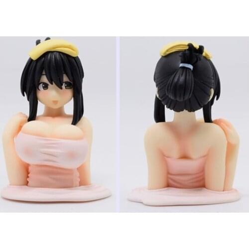 Anime 2021 new Q version chest shaking Kanako trendy play sexy beauty car decoration boxed figure about 6cm