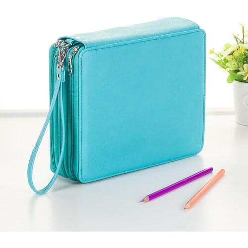 120/168 Slots Pencil Case School Pencilcase for Girl Boy Pen Box Large Penal Big Cartridge Bag Stationery Pencilholder Kit Pouch