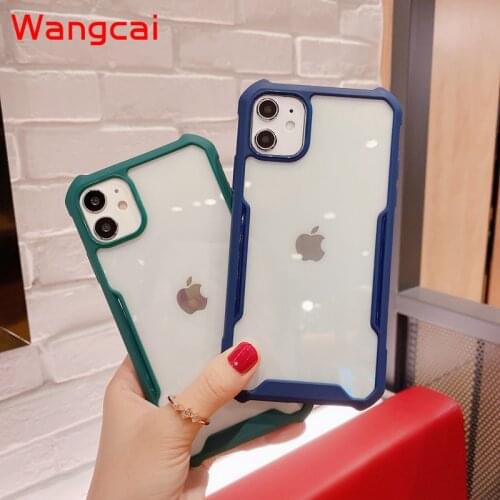 Camera Protection Phone Case For Samsung Galaxy Note 10 S10 Lite 2020 A81 A91 M80S M60S A50 A50S A30S Transparent TPU Back Cover