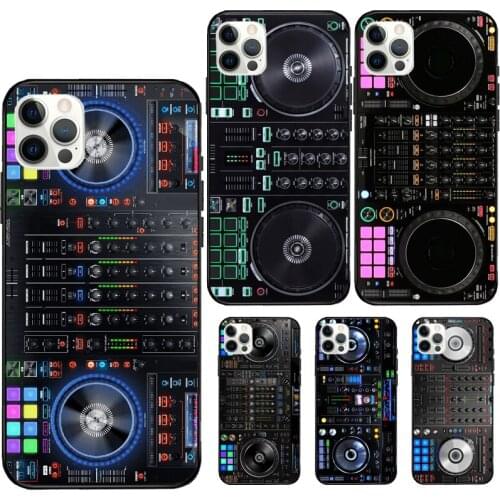 DJ Mixer Deck Controller For iPhone 11 12 Pro Max Mini Case Soft Cover For iPhone XR X XS Max 7 8 Plus Phone Case