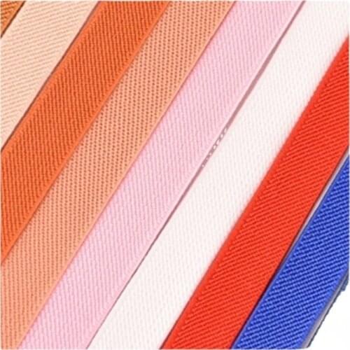 Double Sided Thickened Solid Color Simple Twill Elastic Belt For Pants Skirt Belt Garment Accessories Material
