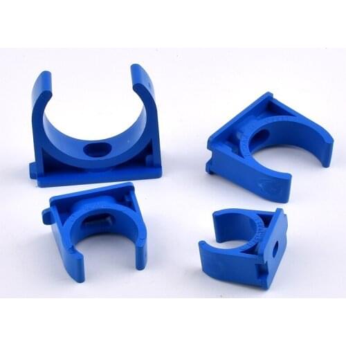 2~10 Pcs 20/25/32/40/50mm PVC Pipe Clamps Fixed Tube Aquarium Fish Tank Fitting Agricultural Irrigation Garden Pipe Support