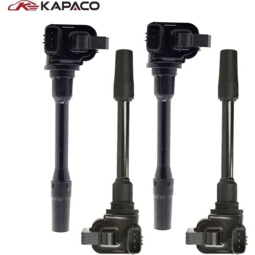 4pcs Ignition System Ignition Coil Pack Spark Plug Ignition Plug MD362913 For Mitsubishi Projero Carisma Volvo MD366821 MD344196