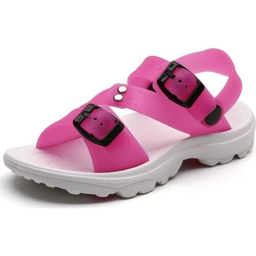 2021 Summer Kids Sandals New Unisex Children Casual Beach Shoes For Boys Girls Fashion Zapatos Lightweight Breathable Sandalias