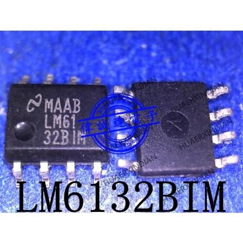 New Original LM6132BIMX/NOPB LM6132BIM LM61 32BIM SOP-8